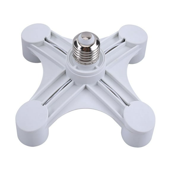 E27 to 5x E27 Socket Splitter Lamp Adapter, Bulb Holder for Multi-Light Applications