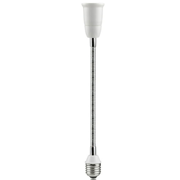 E27 to E27 Base Gooseneck Extension Adapter Converter Screw Socket Extender Lamp Light Bulb Holder 16-60cm