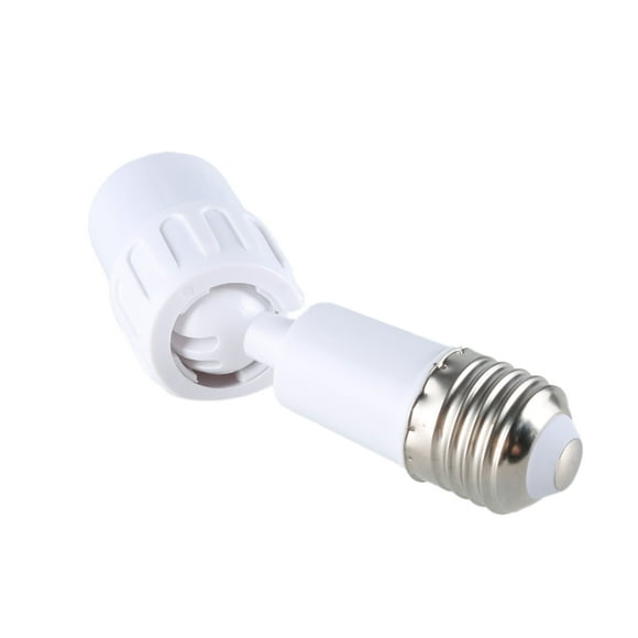 E27 to E27 Socket Extender Rotatable Light Fixture Adapter for LED Incandescent Fan Camera Rotatable Light Fixture