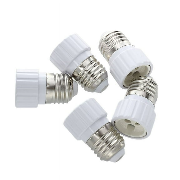 E27 to Lamp Light Bulb Base Socket Converter Adaptor 5 pack
