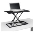 E3 Compact Stand Up Desk Converter (Black) by Uplift Desk