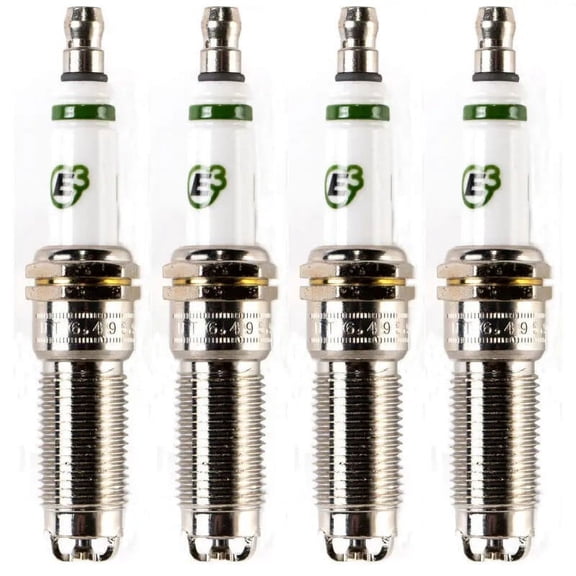 E3 E3.74 Taper Seat Spark Plug for Select Ford/GM Vehicles 14mm 1" Reach 4 PACK