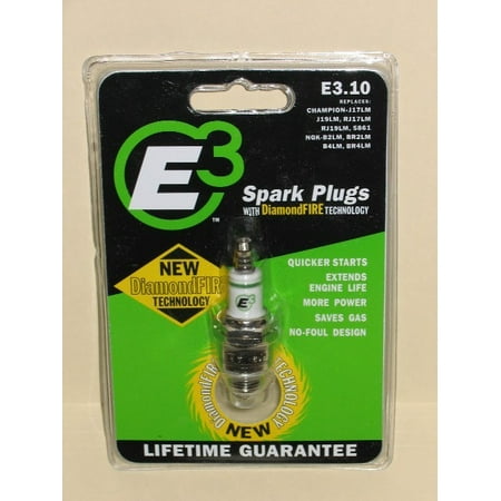 E3 Spark Plugs E3.10 Premium Lawn and Garden Spark Plug with DiamondFIRE Technology