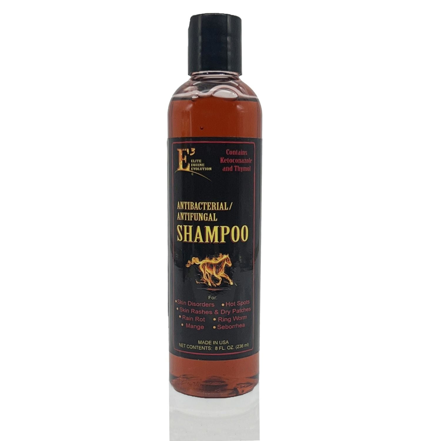 E3 Skincare Shampoo for Dogs - Relieves Itching, Irritation, and Skin Infections - Fortified with Nano Vitamins A, C, E & F (8oz)