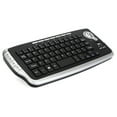 thumbnail image 1 of E30 2.4GHz Wireless Keyboard with Trackball Mouse Scroll Wheel Remote Control for Android Smart TV PC Notebook Silver, 1 of 7