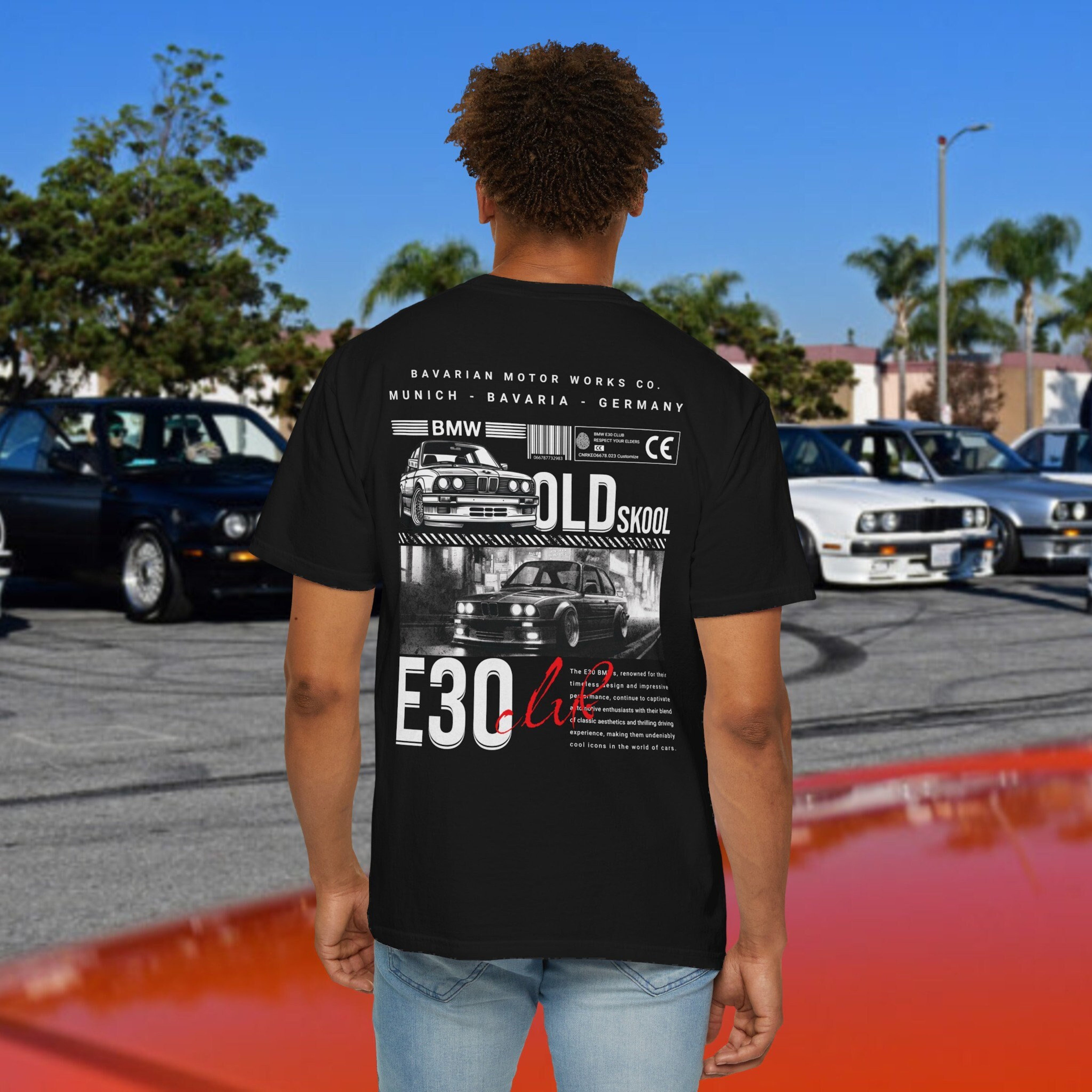 E30 BMW Lover Shirt Respect Your Elders Car Guy Gift, Boyfriend gift
