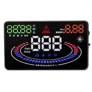 E300 Universal 5.5" Display Car HUD Head Up Display OBD2 Interface Speedometer Overspeed Fatigue Driving Alarm Digital Multi-Function
