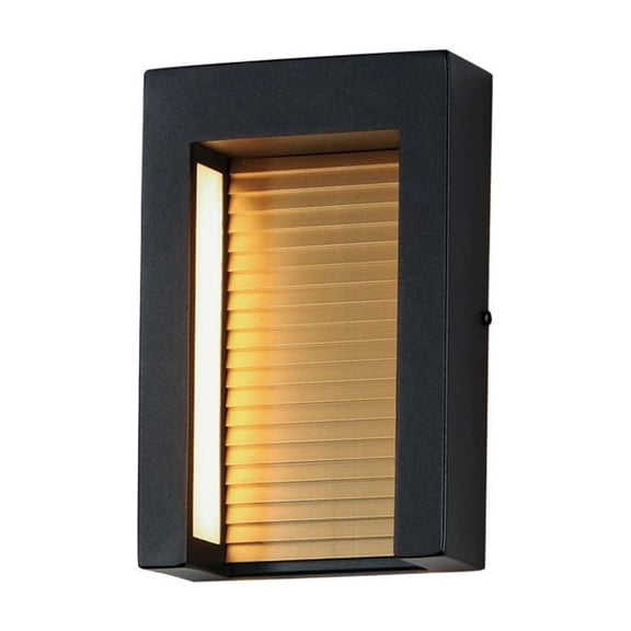ET2 Lighting - Alcove - 18W 2 LED Outdoor Wall Mount-10 Inches Tall and 6.5