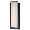 thumbnail image 1 of E30186-01BK ET2 Lighting Tower - 22W 1 LED Outdoor Wall Mount-22 Inches Tall and 8 Inches Wide, 1 of 5