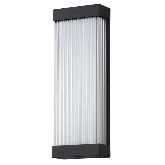 ET2 Lighting - Acropolis - 22W 1 LED Outdoor Wall Mount-22 Inches Tall and 8