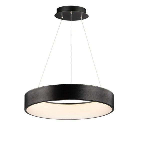 E31258-BBK-ET2 Lighting-iQ WiZ - 50W 1 LED Flush Mount-4.25 Inches Tall and 23.5 Inches Wide