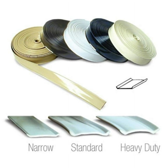 E331 25 Ft. Narrow Insert Trim, Col White