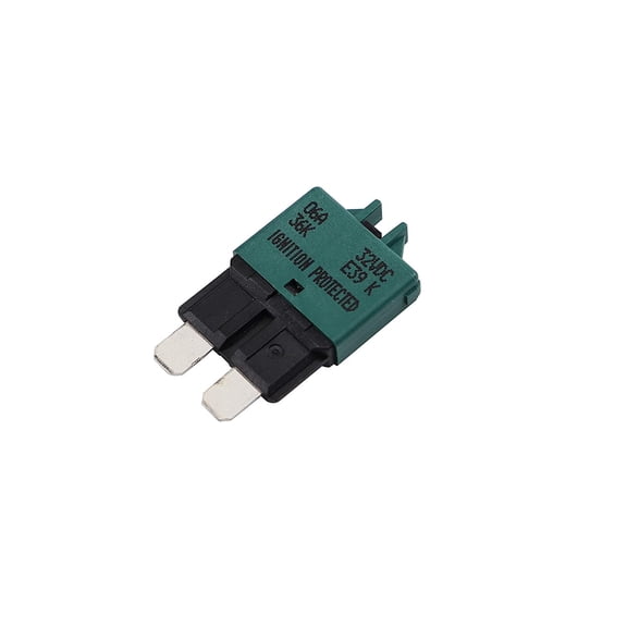 GLOSO E39 6A Low Profile ATC/ATO Circuit Breaker, Manual Reset (T3), (6A - 1 pack)