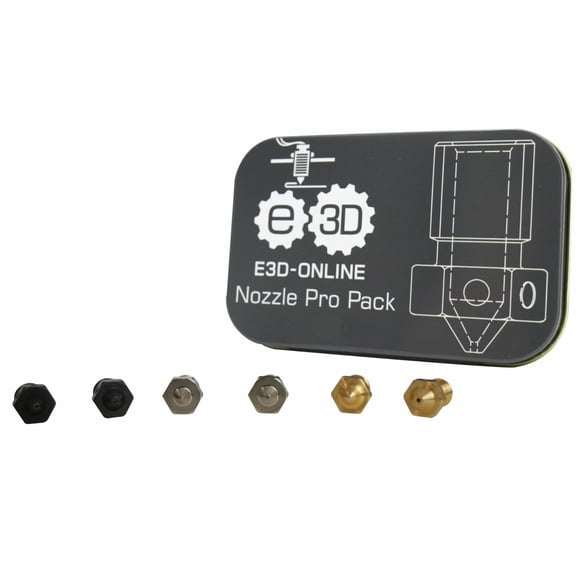 E3D V6 Nozzle Pro Pack - 2.85mm