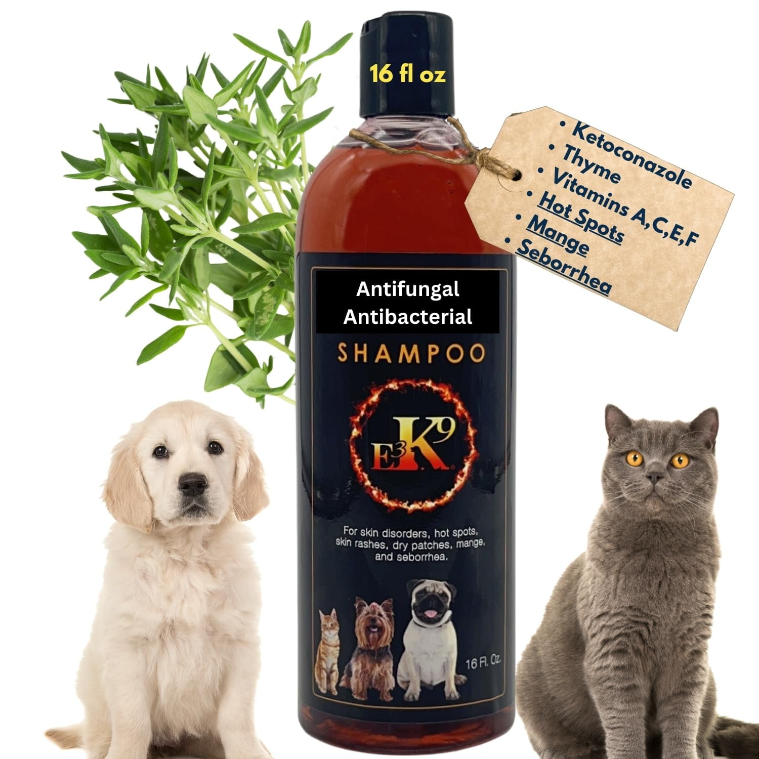 View of Amazon.com: Medicated Dog Shampoo For Itchy Skin