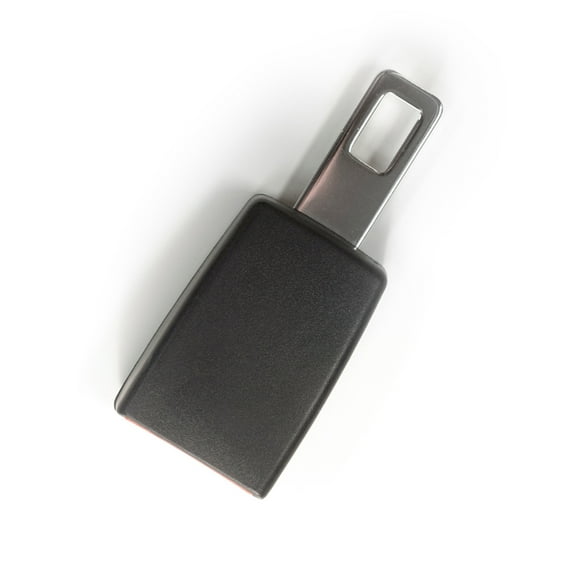 E4 Safety Certified Rigid Seat Belt Extension - Type L, Color: Black, adds 3 inch length from Seat Belt Extender Pros