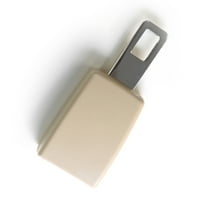 E4 Safety Certified Rigid Seat Belt Extension - Type N, Beige, 3 Inches from Seat Belt Extender Pros
