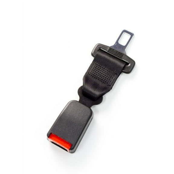 E4 Safety Certified Seat Belt Extension - Type L, Black, 7 Inches from Seat Belt Extender Pros