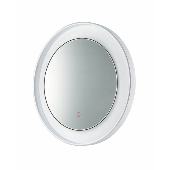 E42032-PCWT-ET2 Lighting-Floating-28W 1 LED Round Mirror-23.5 Inches wide by 23.5 inches high