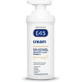 E45 Eucalyptus Scented Cream, 500g Whole Body Moisturizer for Dry