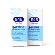 E45 Face Moisturizer Cream for Dry Sensitive Skin Unscented 50 ml 2 Pack