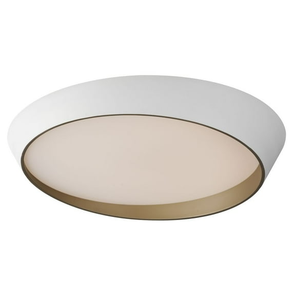 ET2 Lighting - Slant - 88W 1 LED Flush Mount-4.75 Inches Tall and 31.5 Inches