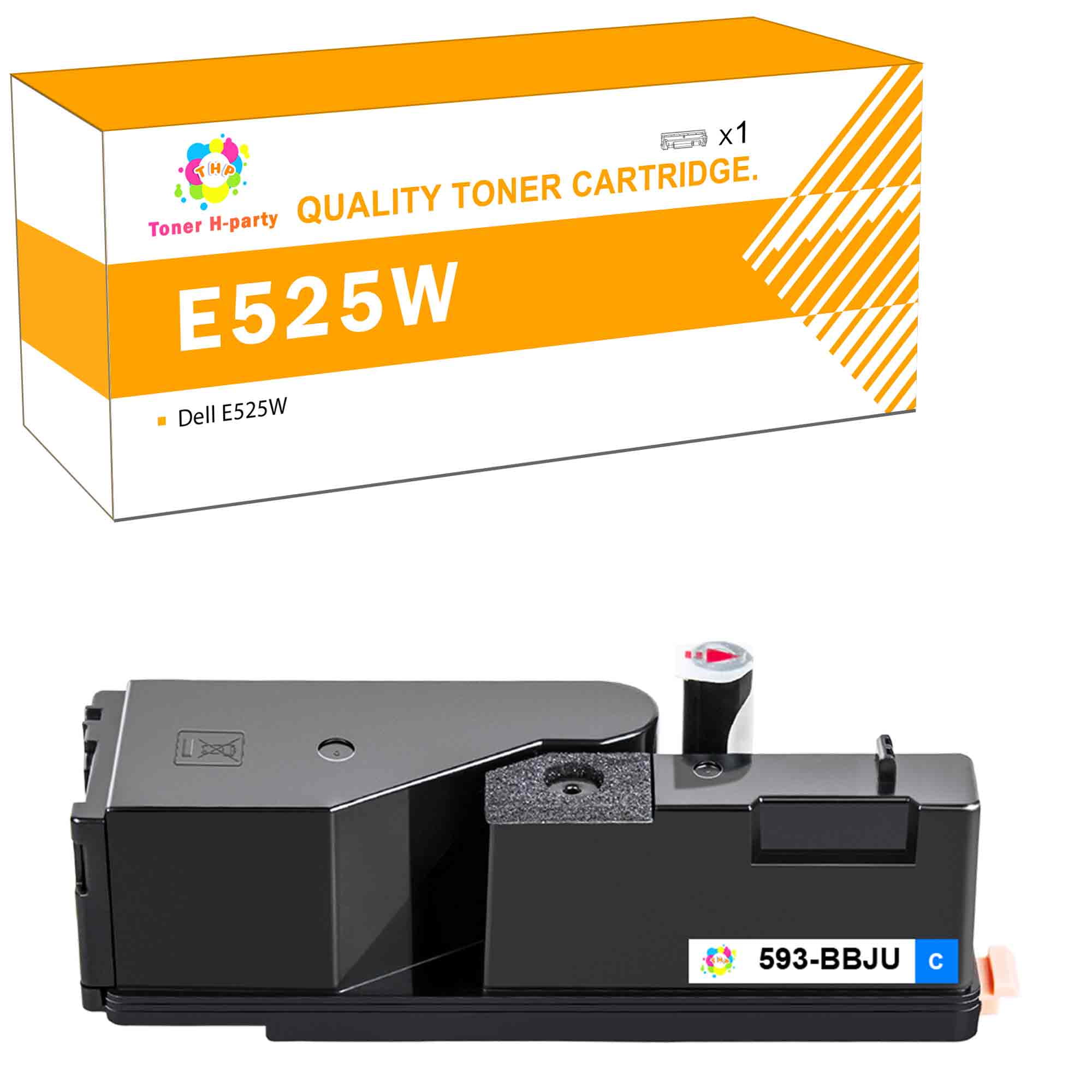 Yowell Lot De 5 Toners E525W Compatibles Avec Dell E525W