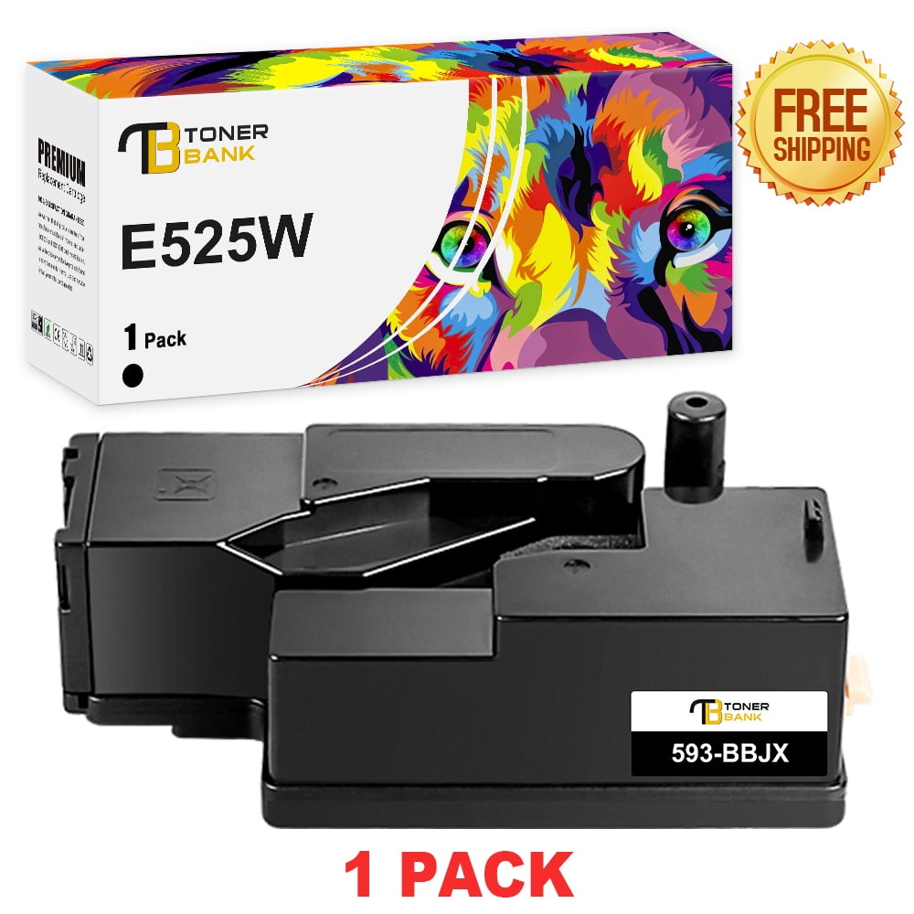 Limeink 5-Pack Toner Cartridge Replacement For Dell E525W & E525DW Color Laser Printer
