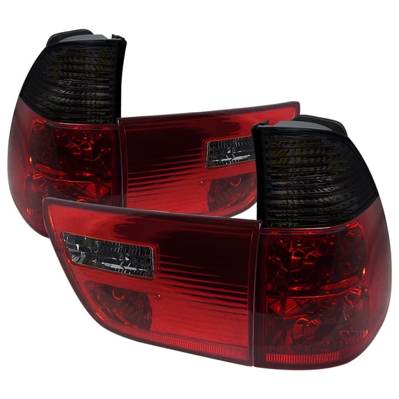 E53 ALTEZZA TAIL LIGHT RED SMOKE Made for and Compatible with 00-05 BMW X5