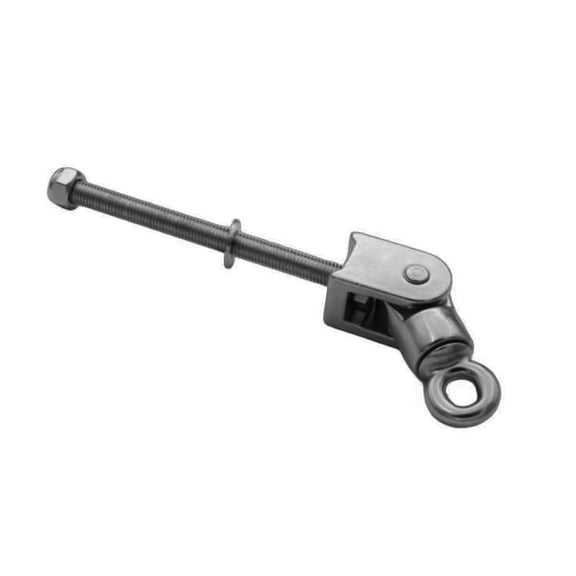 E5Bd Stainless Steels Swing Hanger Hook Heavy Duty Bearing Swing Hanger For Playground Hardware Accessories, Universal Rotating Swing Hanging Ring Chair Hanger, Stainless Steel