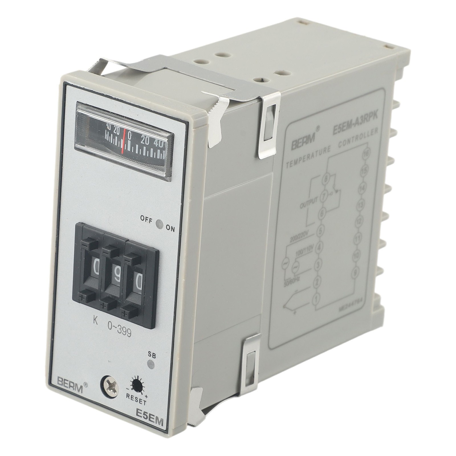 T250 Rated Thermostat 2-Pack Oven Thermostat Controller - 100-250°C ...