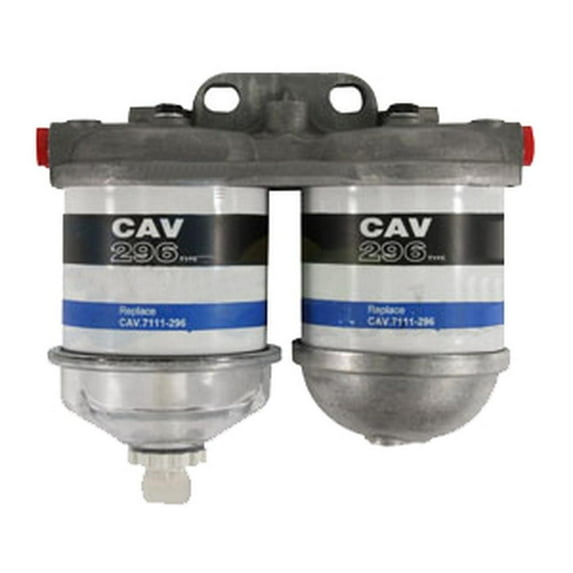 RAParts E5NN9165BA Fits Ford/New Holland Double Fuel Filter Assembly 2310 2610 2810 +