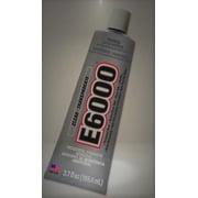 E6000 230012 Craft Adhesive, 3.7 Fluid Ounces, Single Pack, Transparent