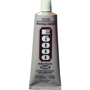 Eclectic Products Inc E6000 Medium Viscosity Automotive/Industrial Adhesive - Clear - 3.7 fl oz