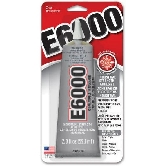 E6000 237032 Craft Adhesive, 2 fl oz Clear