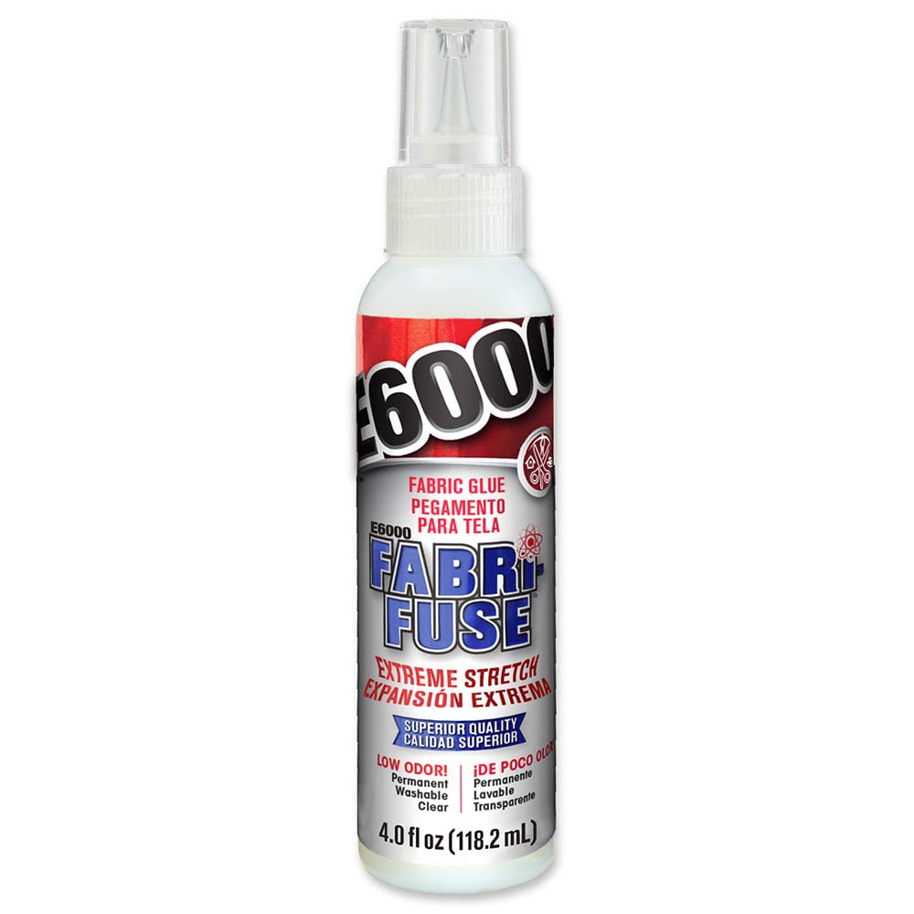 E6000 565004 Fabri-Fuse Adhesive, 4 fl oz Shelf Bottle, 3 Piece Pack