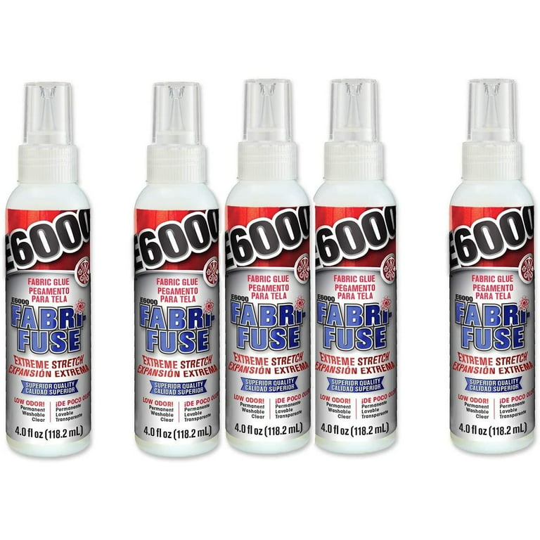 E6000 565004 Fabri-Fuse Adhesive - 4 fl oz Shelf Bottle, Super