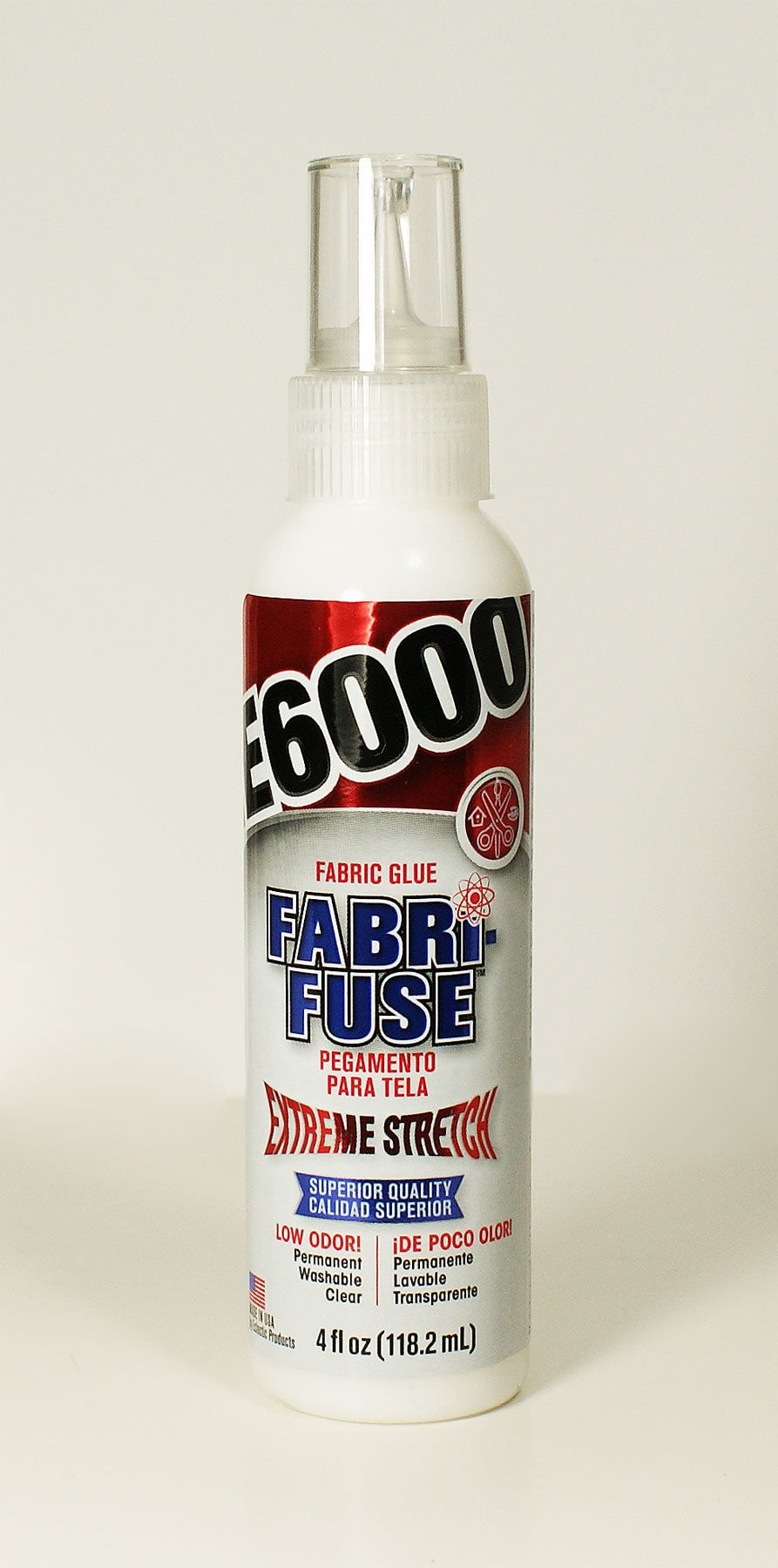 E6000 565004 Fabri-Fuse Adhesive - 4 fl oz Shelf Bottle