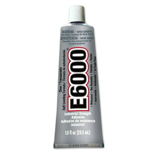 E6000 Clear Permanent Hold Craft Adhesive 1 oz. Glue