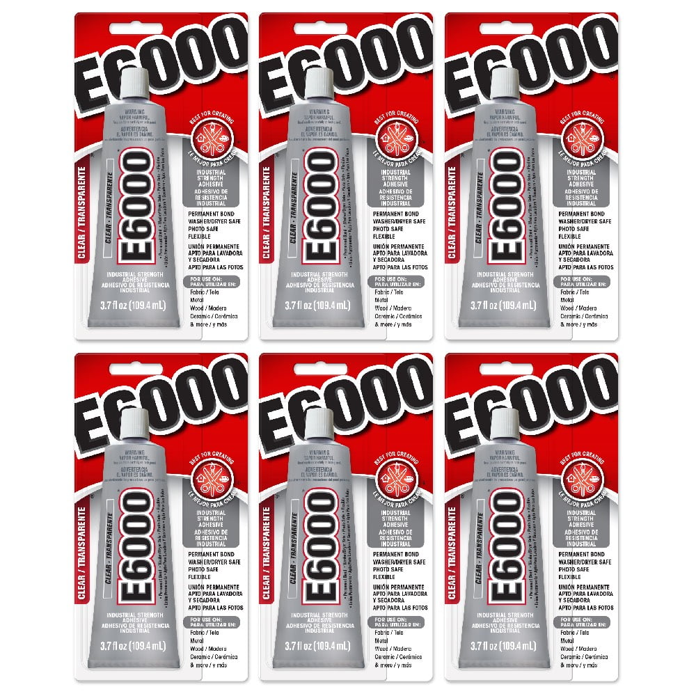 E6000 - Clear Industrial Strength Craft Adhesive 3.7oz - 230010