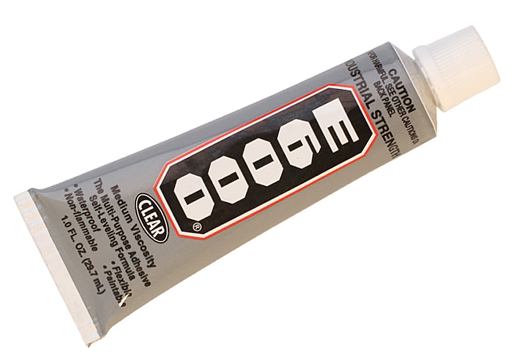E6000 Glue - 3.7 Oz Jewelry Making Beading Metal Ceramics Glass Repair Adhesive Bond - GLU-600.00