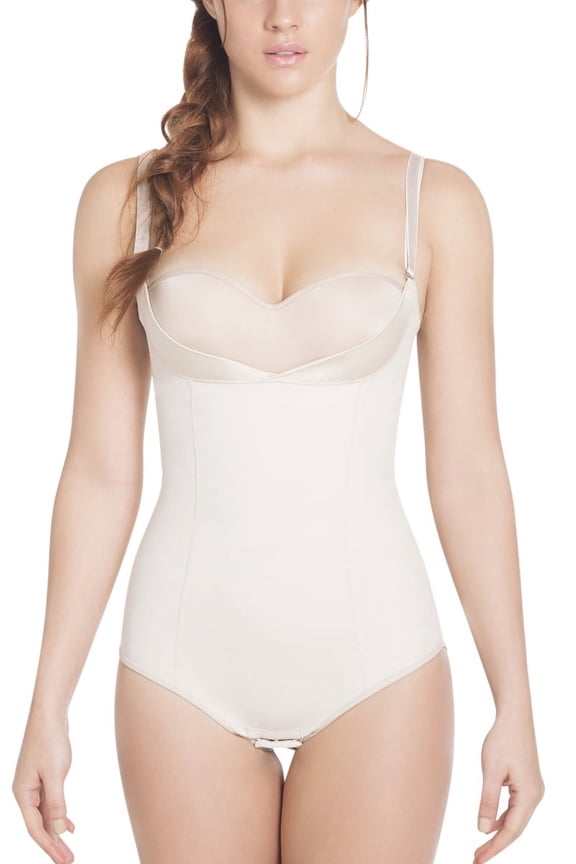 E6005 Invisible Slimming Braless Body Shaper Color Nude Size S