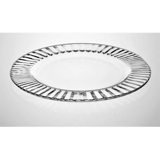 E62624-US Diva 11 in. High Quality Glass Plate- case of 6