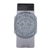 E6B flight computer aviation plotter slide rule for aviation flight training