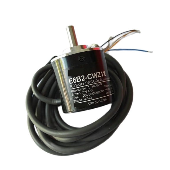E6B2-CWZ1X Rotary Optical Encoder 1000 1200 1500 1800 2000 PPR P/R 6 Phases Line Driver Output Pulse Position Encoder ,Compatibility - 1800PPR_A