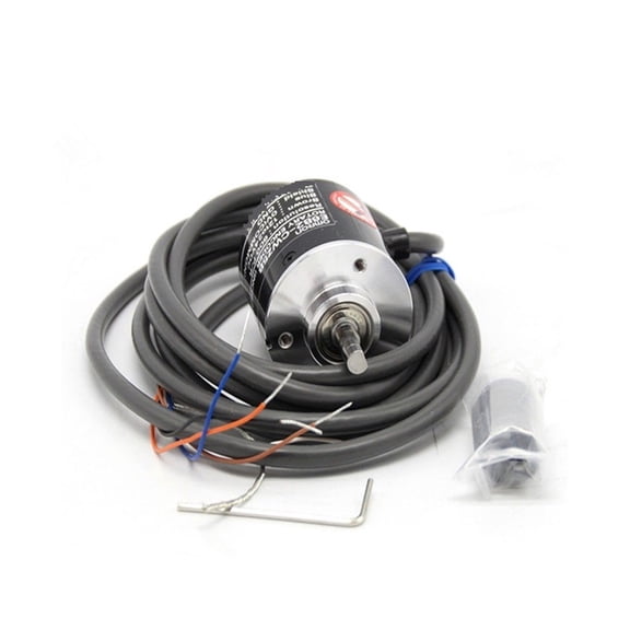 E6B2-CWZ5B PNP Incremental Optical Rotary Encoder Rotary Switch 30P/R To 2500P/R 12~24V DC ,Compatibility - 500P PER R_A