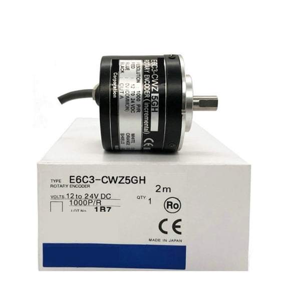 E6C3-CWZ5GH / CWZ3XH Rugged Incremental 50mm Dia. Rotary Encoder 100 200 360 500 600 1000 1024 2500 PPR ,Compatibility - E6C3-CWZ3XH_200PPR