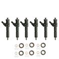 thumbnail image 1 of E6NN9F593BA Injector & C5NE9F596A Seal Kit 6pk For Ford Tractors 7000, 7600+, 1 of 1