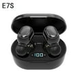 thumbnail image 1 of E7S Binaural Bluetooth 5.0 Gaming Headset | In-Ear Mini Wireless Earbuds with Battery Display | Low Latency Stereo Sound | CVC8.0 Noise Cancelling | Macaron Color | Includes Charging Case & Ear Tips, 1 of 4