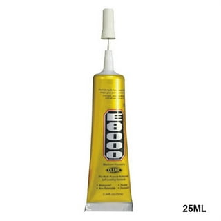 15ML E8000 Glue Industrial Strength Adhesive GEL with Small Tip for Small  Gluing Projects DIY Craft New 